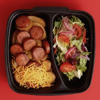 Ланчбокс з ковбасками