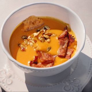 Крем суп з гарбуза