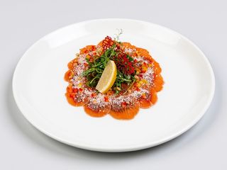 Карпаччо з лосося (90/60г)