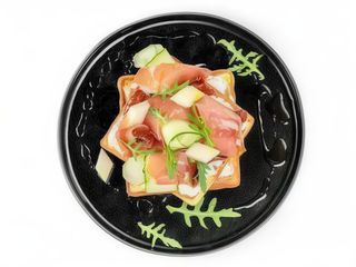 Бельгійські вафлі з прошутто (до 14:00)