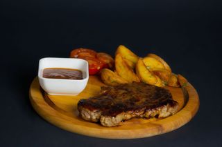 Стейк свинячий