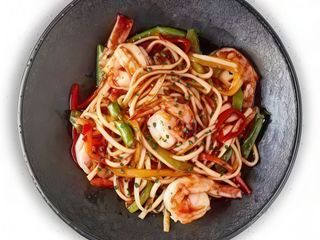 Wok з креветками (370г)