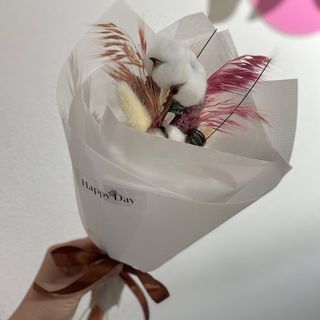 Букет комплімент з сухоцвітів, розмір s