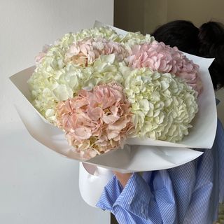 Монобукет з гортензій