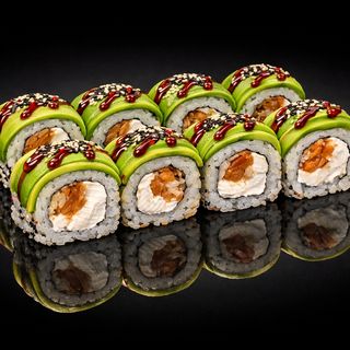 Рол Авокадо Смажений лосось