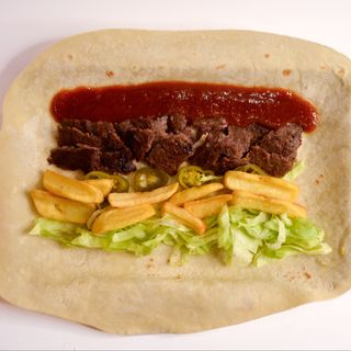 Шаурма з яловичиною та халапеньо (350г)