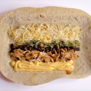 Шаурма з куркою та грибами (350г)