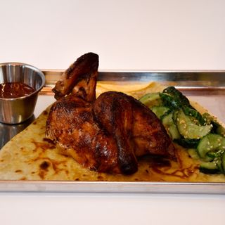 Пів курча на вогні з соусом Huli (300г)