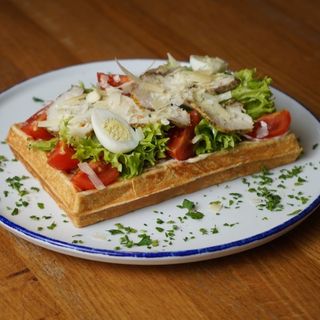 Сендвіч Цезар із куркою