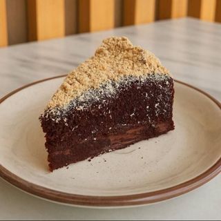 Торт Наполеон з шок.кремом шматочок