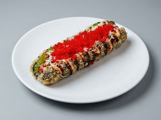 Рол хот-дог з лососем-гриль