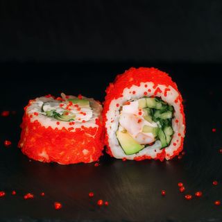 З креветкою в ікрі