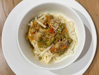 Удон з свининою