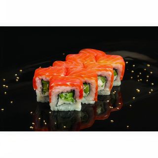 Рол Філадельфія з копченим лососем (260г)