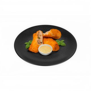 Млинці з куркою в хрусткій паніровці (330 г)