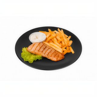 Стейк з курячого філе (350г)