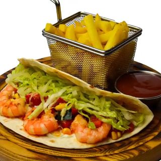Тако з креветкою (230г)