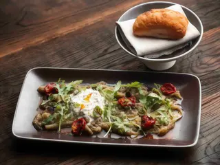 Маринований баклажан зі Страчателою (260г)