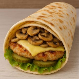 Лаваш гриль Грибний Чікен