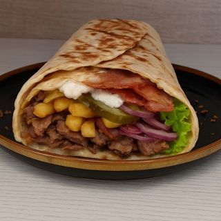 Лаваш гриль по-українськи