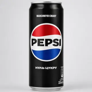 Пепсі б/цукру з/б (0,33)
