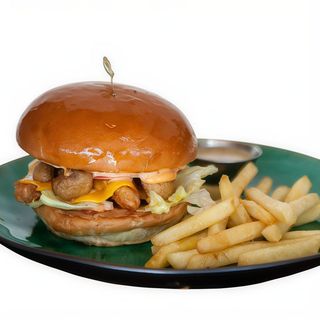 БУРГЕР З КУРКОЮ ПАНКО (420/80/30 г)