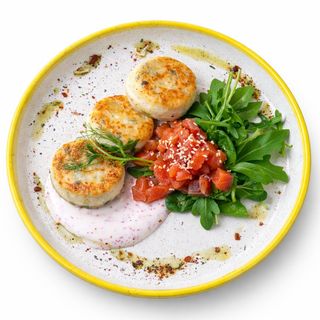 Солоні сирники з лососем (255г)