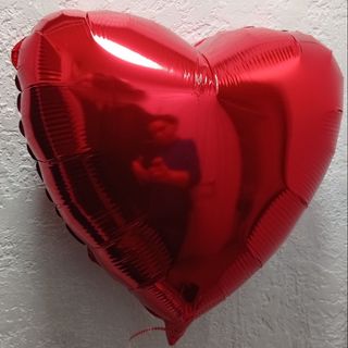 1 фольгована кулька серце