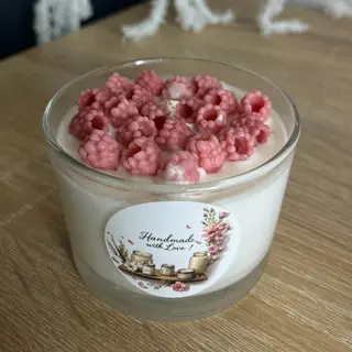 Свічка "малина"