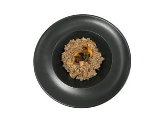 Гречотто з білими грибами та печерицями