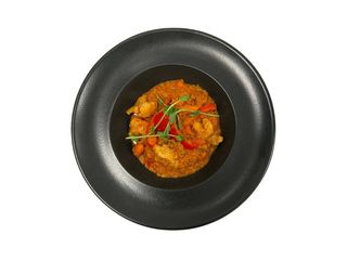 Овочеве карі з сочевицею