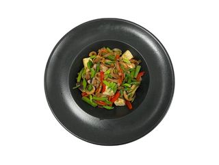 Рисова локшина Пад тай з овочами та сиром Тофу