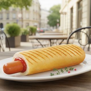 Французький хот-дог з баварською 1шт