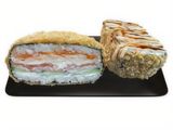 Sushi burger з лососем та сніжним крабом (400g)