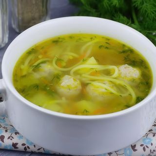 Суп з фрикадельками (500 мл)