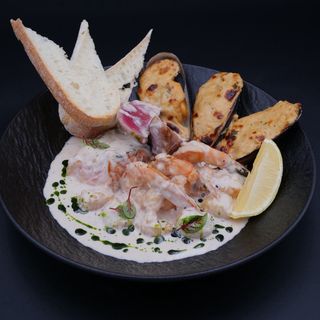 Соте морепродуктів