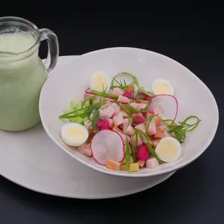 Окрошка з куркою