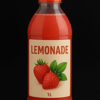 Лимонад полуниця-базилік