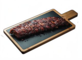 СТРІЧКА РЕБЕР В МЕДОВО-СОЄВОМУ СОУСІ 300г