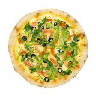 Піца Сьомга та шпинат (580г)