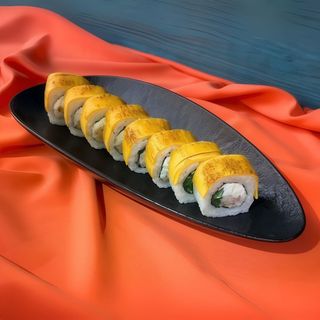 Чіз рол зі смаженим лососем (290г)