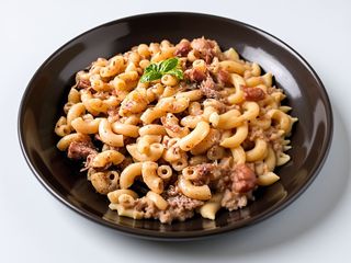 Макарони по флотські з курки та з сиром