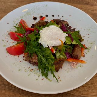 Теплий салат з індичою печінкою (190g)