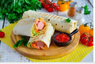 Хот-Дог в лаваші Молочний 