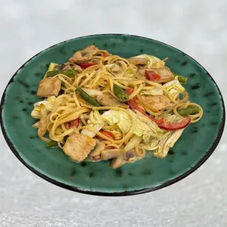 Локшина Рамен з морським коктейлем (270г)