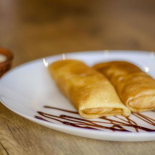 Млинці з солодким сиром по-домашньому (200 гр.)