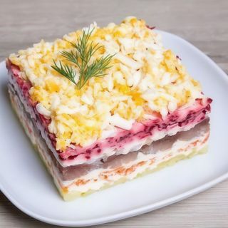 Салат Оселедець під шубою