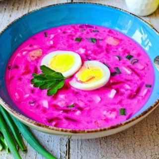 Холодник (Свекольник) з куркою (350 гр.)