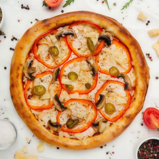 Піца Світ спайсі чікен 500г Ø30см