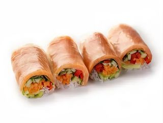 Спрінг-роли з лососем (180г)